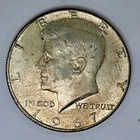 1967 Kennedy Half Dollar 40% Silver U.S Coin Free Shipping #SA38