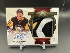 2019 UPPER DECK THE CUP #LL-JG JAKE GUENTZEL LIMITED LOGOS PATCH AUTO /50