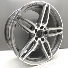MERCEDES E CLASS AMG 19" ALLOY WHEEL RIM REAR DIAMOND CUT A2134012100 GENUINE X1