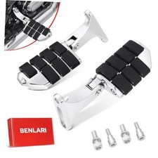 Passenger Foot Pegs, Passenger Mini Footboard Footpegs Fit for Harley Chrome