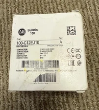 Allen Bradley 100-C12EJ10 Ser A IEC Contactor, 12A Brand New