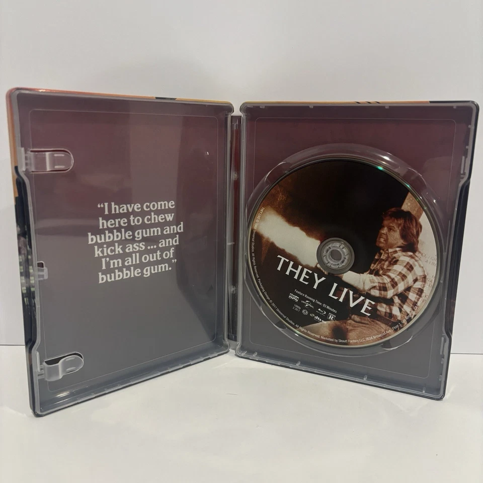 They Live Bluray SteelBook Limited Edition Scream Factory - Image 2 of 3