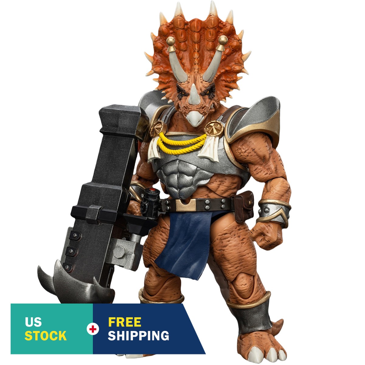 初ドン勝 HIPLAY JOYTOY 1/18 TMNT-Captain Zorax & Adjutant Zork &Triceraton