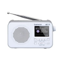 "Lenco, PDR-036 Dab+ Fm Radio Bluetooth Mit 2.4\" Tft / Grau"