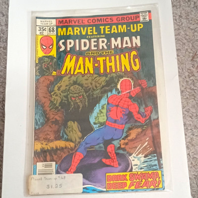 Marvel Marvel Team-Up #68 Spider-Man Man-Thing Chris Claremont Bronze Age