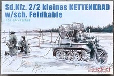 Dragon 1/35 Sd.kfz. 2/2 Kleines KETTENKRAD w/sch. Feldkable