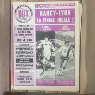 FOOTBALL BUT n° 205 du 29/05/1976 NANCY LYON CURKOVIC CHIESA