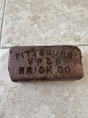 Vintage Pittsburg Brick Co. Kansas Brick Home to The Pitt State Gorillas