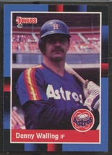 1988 Donruss #384 Denny Walling Houston Astros