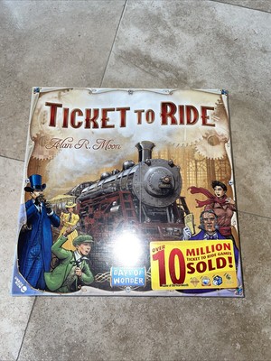 Days of Wonder Ticket To Ride by Alan R. Moon Train Adventure Board Game NEW