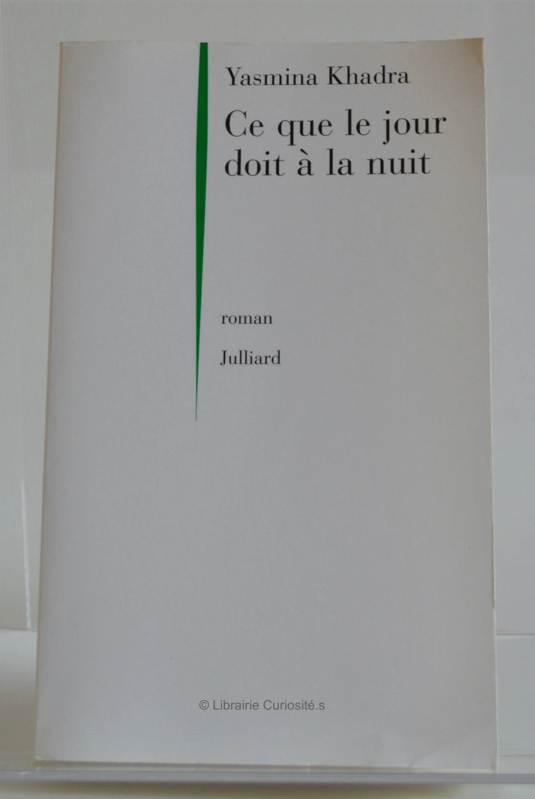 couverture de : Ce que le jour doit à la nuit
