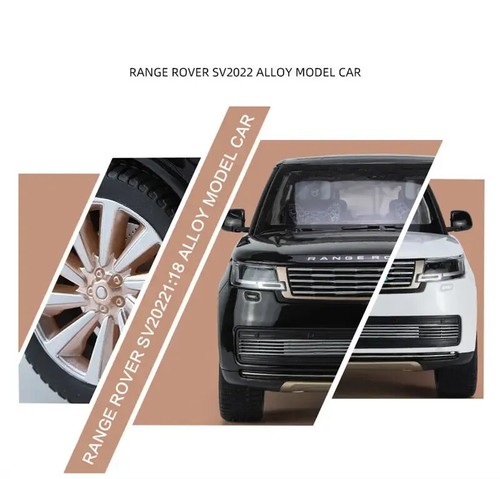1:18 Range Rover Sport Diecast Car Model Simulation With Sound & Light Kids Gift - Picture 8 of 29
