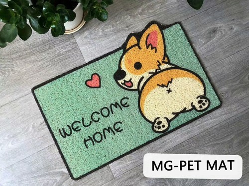 Dirt Resistant Non-Slip Foot Pad Door Carpet Pet Door Mat - Picture 6 of 8