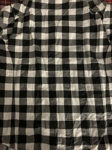 Street & Steel Jacket Mens Large Black Armored Motorcycle Racing Plaid Button Up - Picture 14 of 23