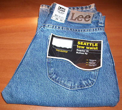MOM VAQUERO T38 JEANS LEE SEATTLE TALLA W28 34USA TALLE BAJO