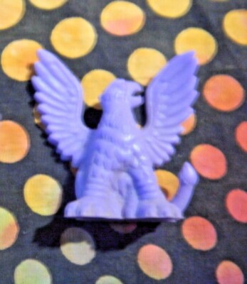 MONSTER IN MY POCKET VINTAGE KUNSTSTOFF FIGUR GRIFFIN LILA 4,5 CM 1990