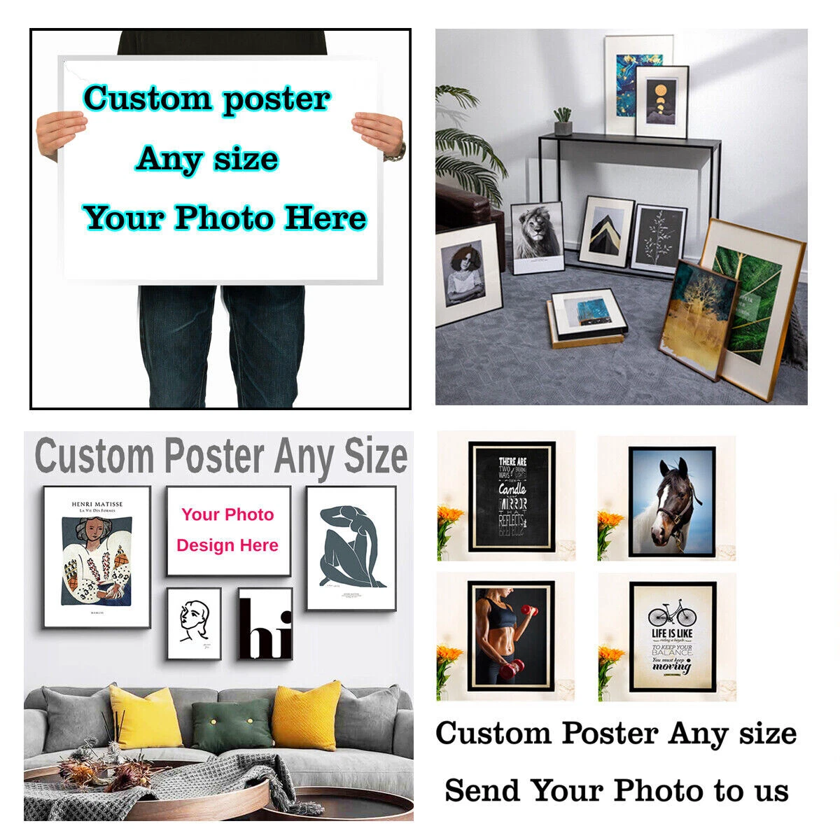 Large Poster Frame Sizes