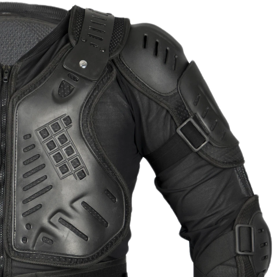 Camisa protectora chaqueta protectora coraza bicicleta de montaña protectores motorista  Foto 3 de 4