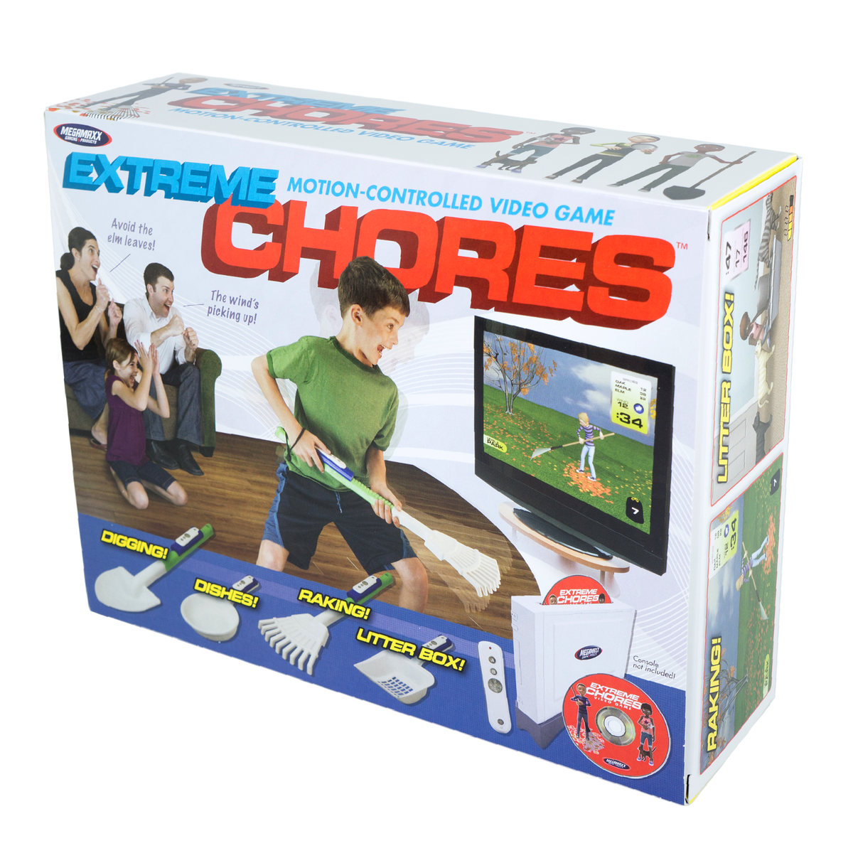 EXTREME CHORES Prank Fake Gag Funny PARODY Joke Gift Box wii PS4