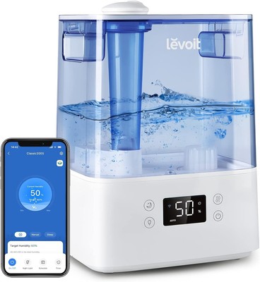 Intelligent top filling humidifier, essential oil diffuser,equipped with sensors