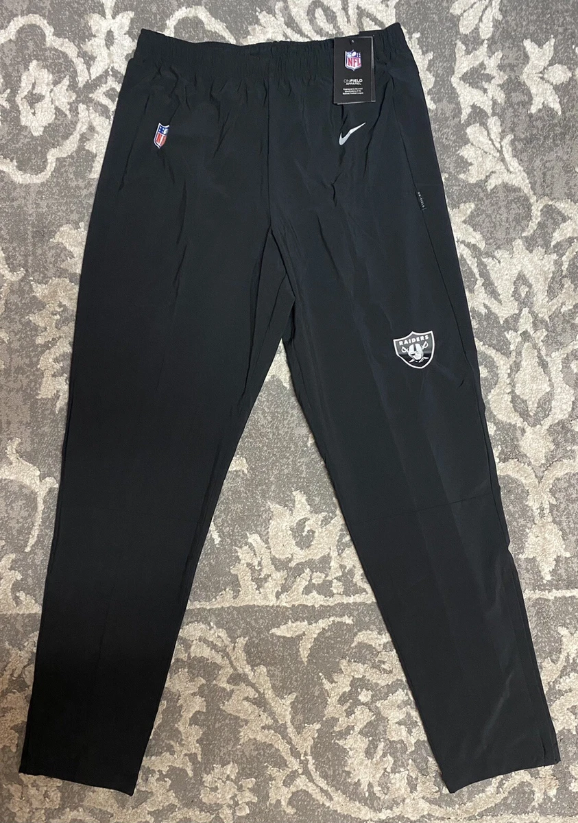 Nike Dri Fit Flex Las Vegas Raiders Training Pants Mens Sz XL