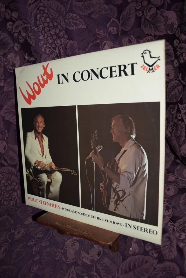 WOUT STEENHUIS In Concert UK Jelmer JS 101/77 1977 SIGNED and Personalized RARE! Foto 2 de 4