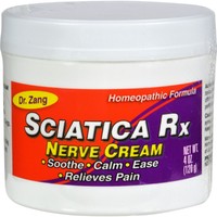 Dr. Zang Sciatica Rx Nerve Cream Homeopathic Formula - 4 Oz on sale Dr. Zang Sciatica Rx Nerve Cream Homeopathic Formula - 4 Oz on sale