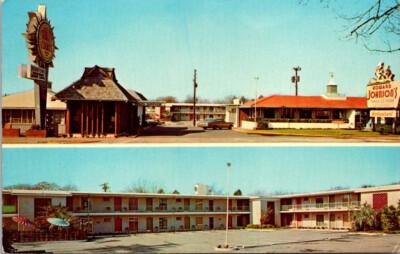Postcard Quality Inn Howard Johnsons Hotel Motel Statesboro Georgia Motor Lodge