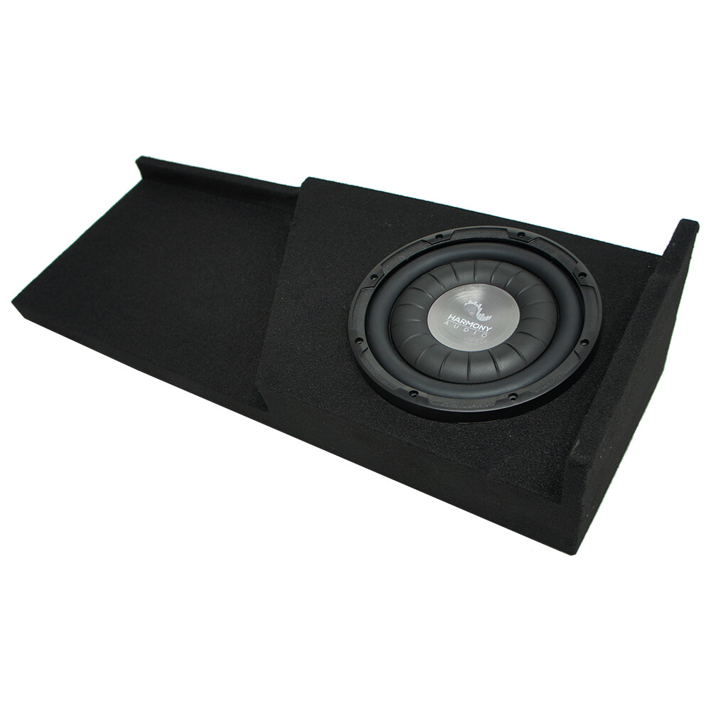 2007-2013 GMC Sierra Extended Cab Custom F124 Single 12-Inch Subwoofer Enclosure Box