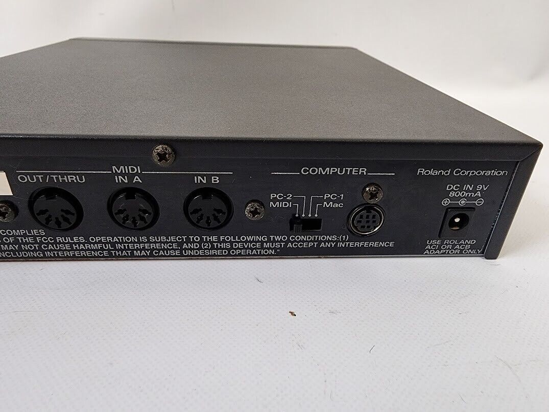 ジャンク☆Roland「SC-88VL 」MIDI sound Canvas Roland SC-88VL Sound Canvas GS MIDI Sound Module | eBay