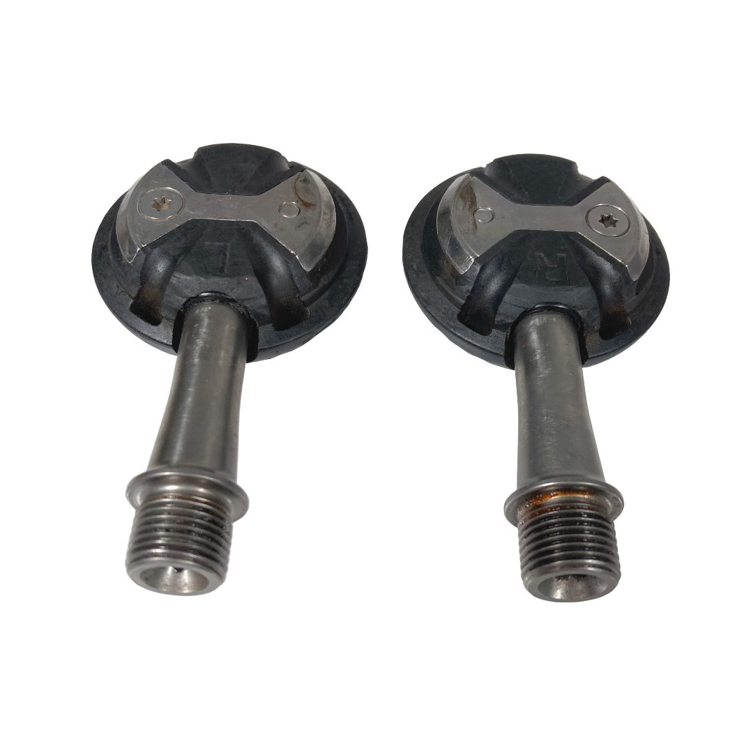 Speedplay Aero Clipless Road Bike Pedals Black 4 Bolt 53mm Titanium