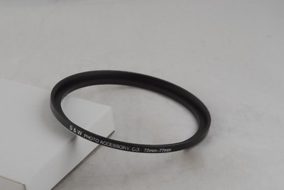 New 72mm to 77mm Metal Step-up Ring 72mm-77mm, 72-77