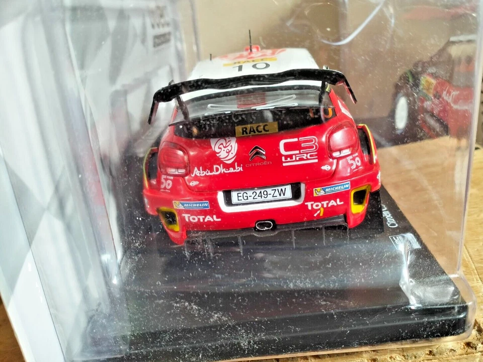 AUTOMODELLO 1 / 24-CITROEN C3 WRC-LOEB-ELENA-RALLY CATALUNYA-2018- IN BOX- MA6 - Immagine 3 di 4