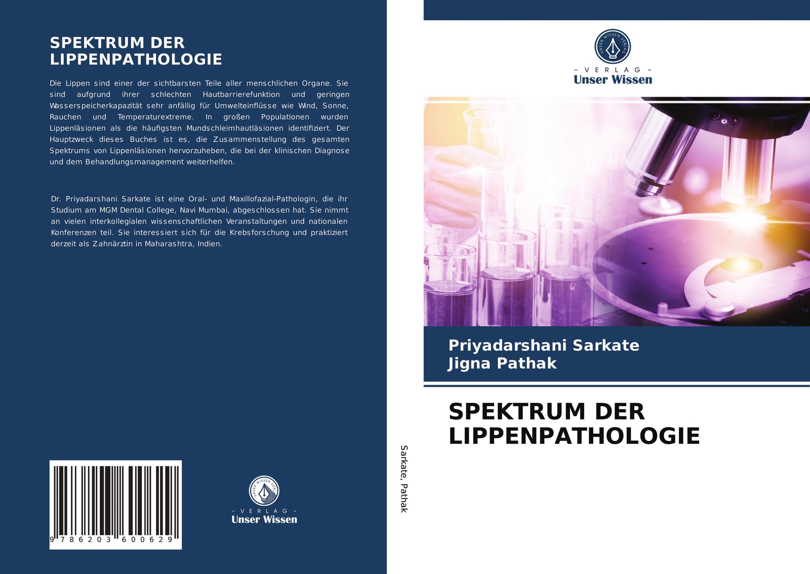 Spektrum Der Lippenpathologie | Priyadarshani Sarkate (u. A.) |