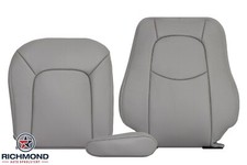 2006-2011 Chevy Hhr -driver Side Complete Genuine Leather Seat Covers Gray