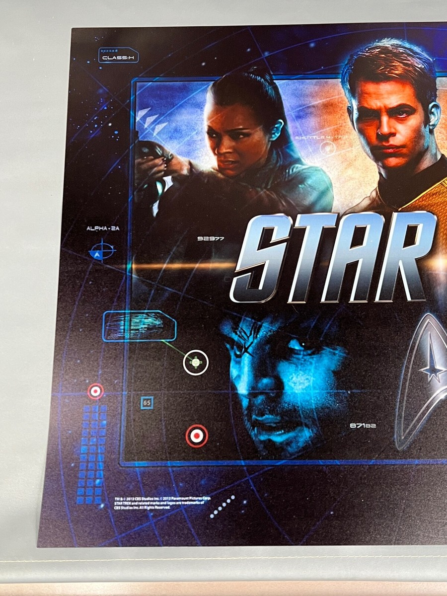 Star Trek Translite NOS Stern Pinball Machine Parts New Art