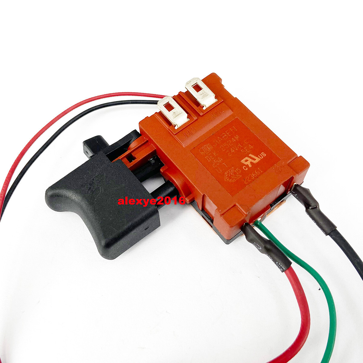 Interrupteur Trigger (déclencheur) JIABEN DRK-1100K - 0.1A 36VDC - 1