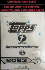 ⚾⚾ 2023 Topps 1st Edition #166-330 • YOU PICK SINGLES • Mix & Match