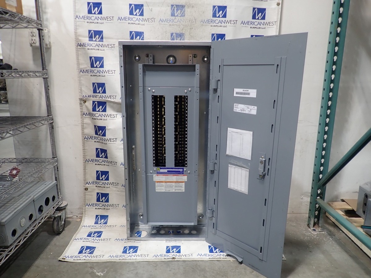 Square D Type NQ Main Lug Panelboard 225 Amp 208/120V 3PH 4W 42