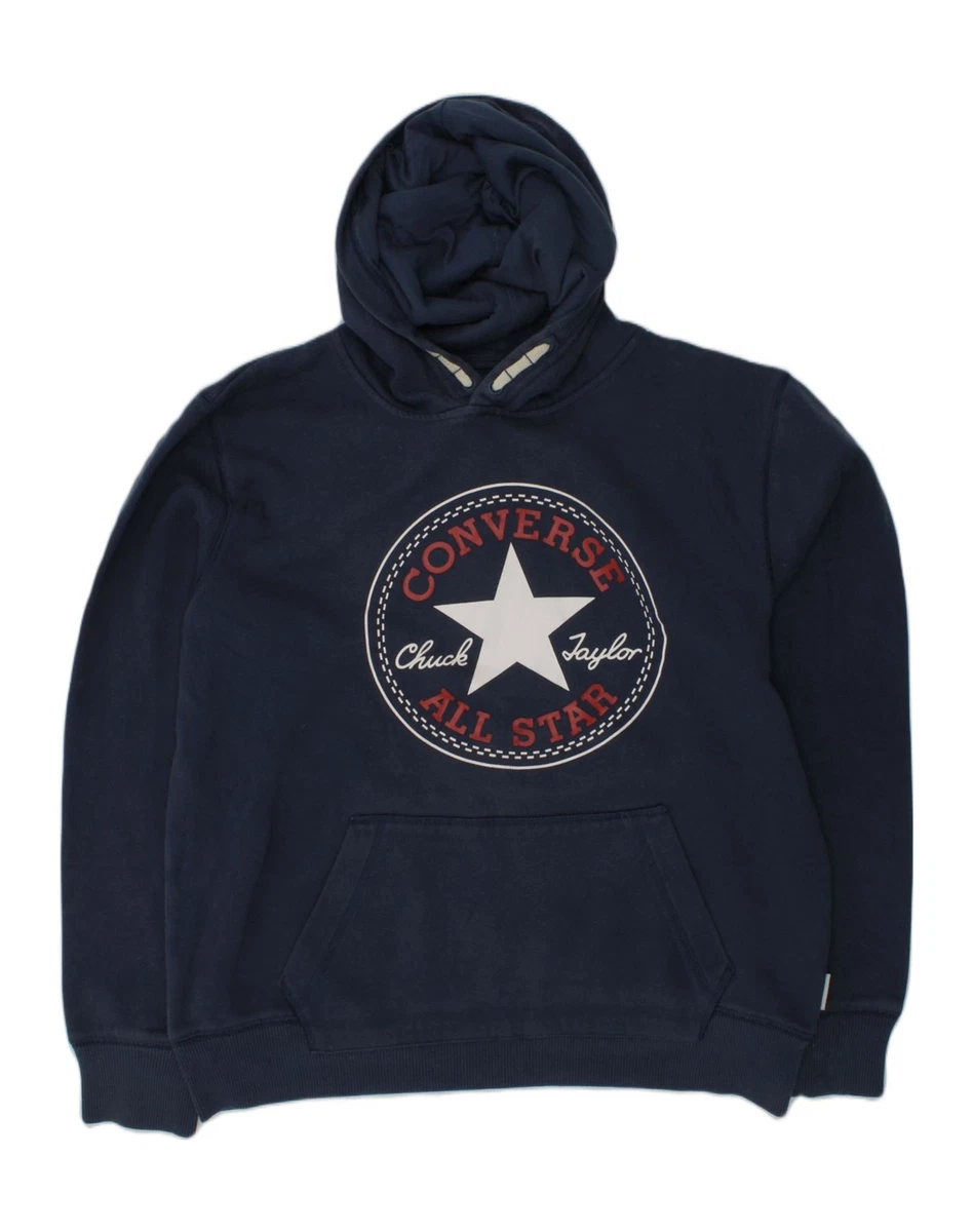navy converse hoodie