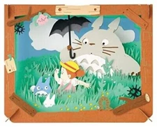 Paper Theater My Neighbor Totoro Walk in the Field Japan Anime Miyazaki Ghibli