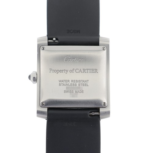 Limited Rare Cartier Tank francaise LM W5110003 mens watch - Picture 5 of 5