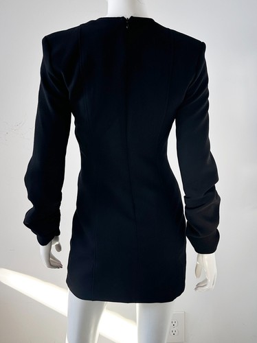 Mini Vestido Zara Manga Larga Negro Talla XS - Imagen 4 de 7