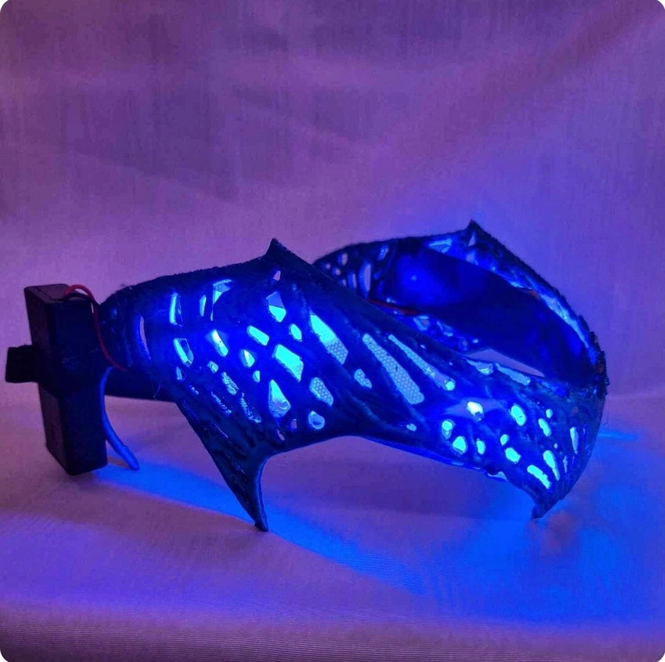 AGATHA ALL ALONG BILLY WICCAN CROWN LED LIGHT HALLOWEEN BLUE MAGIC COSPLAY 3D - Image 2 of 4