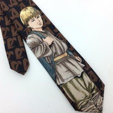 Anakin Skywalker Child Tie Brown Tan Clip On For 4 to 6 year Boys I17-461 New