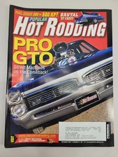 Popular Hot Rodding Magazine December 2001 Pro GTO Street Machines 57 Chevy
