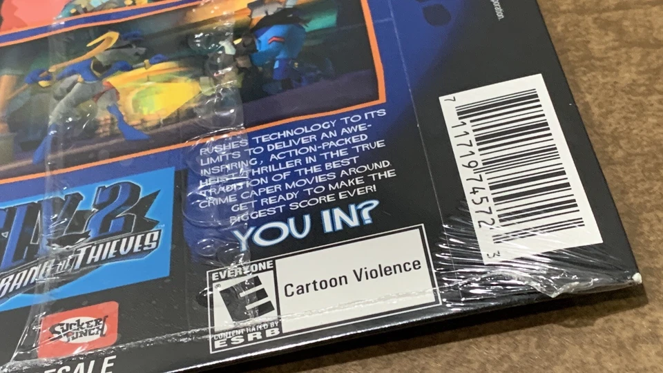 Sly 2: Band of Thieves PS2  Demo Disc - NEW Factory Sealed - RARE !!! 🐼 - Image 3 of 3