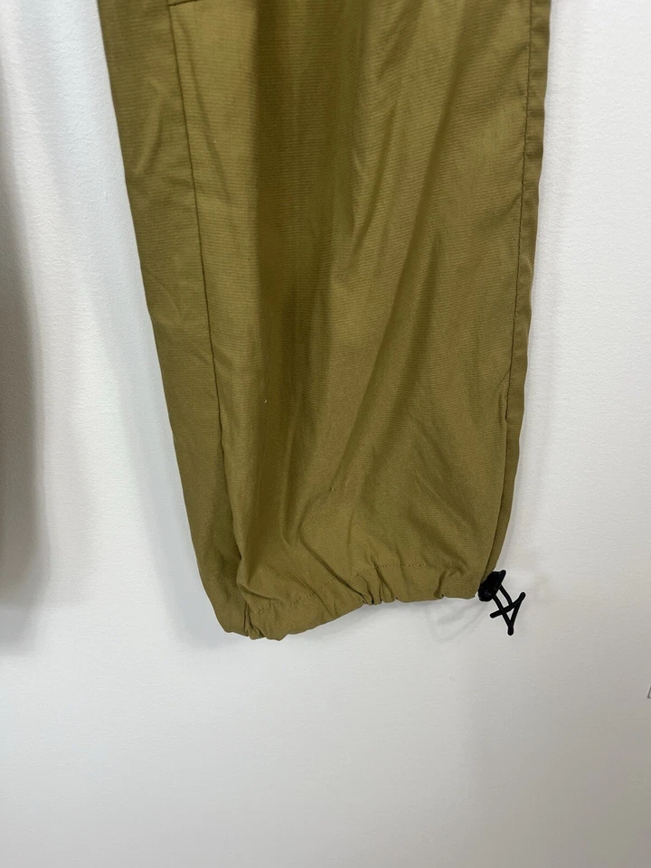 Travelsmith Pants Women Large Brown Bungee Parachute Gorpcore Zipper Pockets - Image 4 of 4