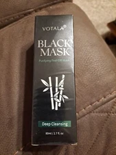 Votala Deep Purifying PEEL OFF Black Mask 2.7 Fl Oz - NEW and SEALED