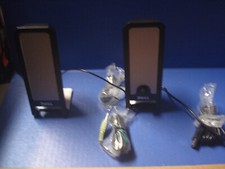 NEW Dell A225 USB Powered Computer Desktop Speakers 3.5mm Jack Tested Working